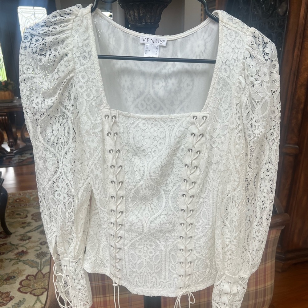 White Corset Top
